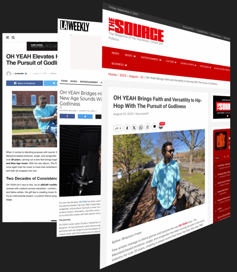 Three Major Publications for OH YEAH